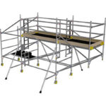 Double Width Alloy Tower - End Cantilever