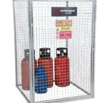 Gas Bottle Storage Cage
